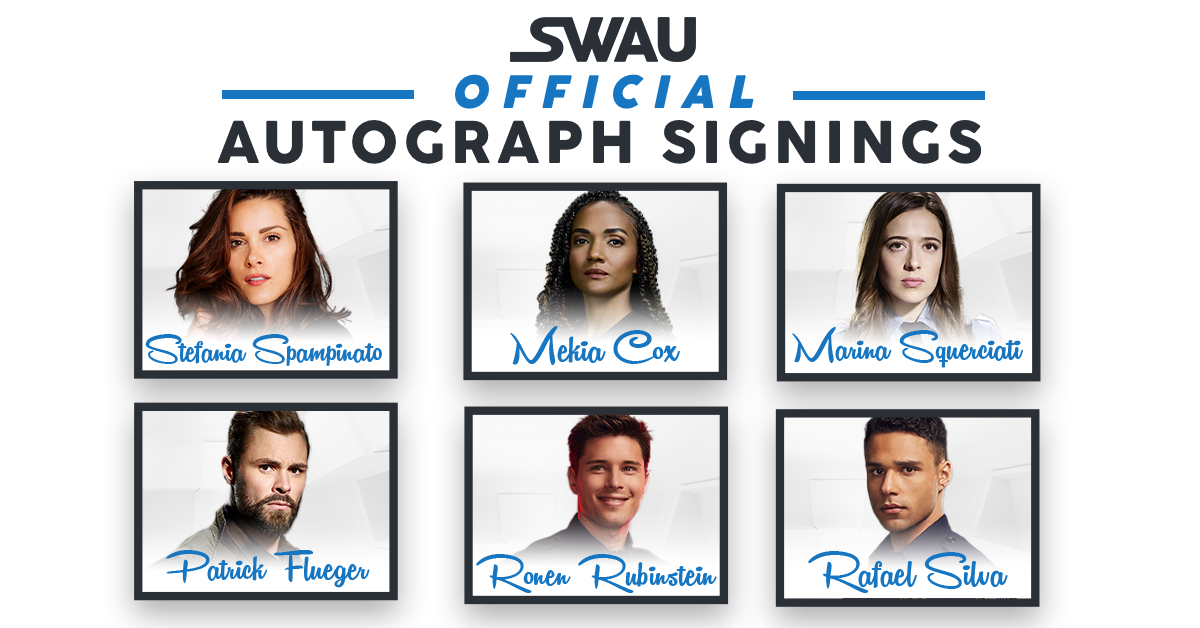 Stefania Spampinato, Mekia Cox, Marina Squerciati, and MANY MORE to Sign for SWAU!