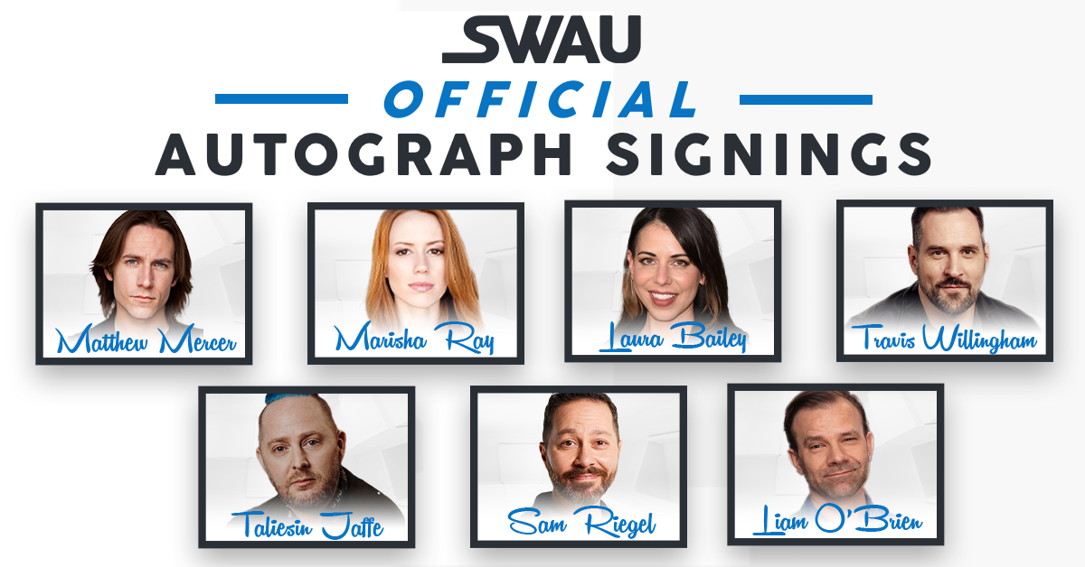 Critical Role Cast to Sign for SWAU!