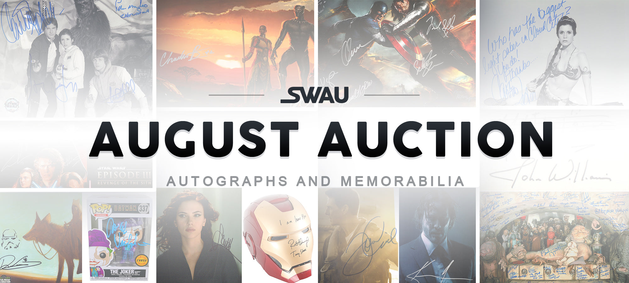 August Auction is LIVE! 🔥