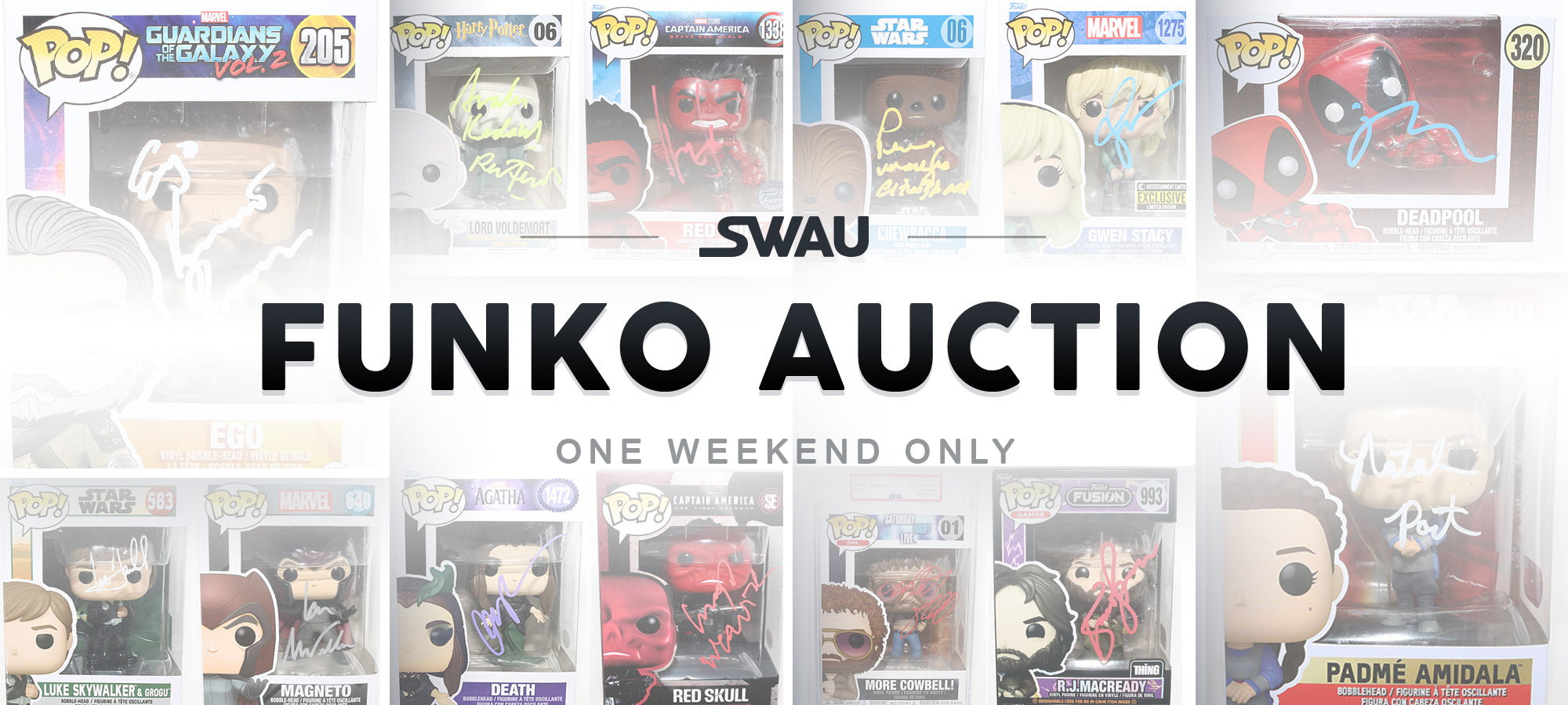 THIS WEEKEND ONLY: SWAU Funko Auction!