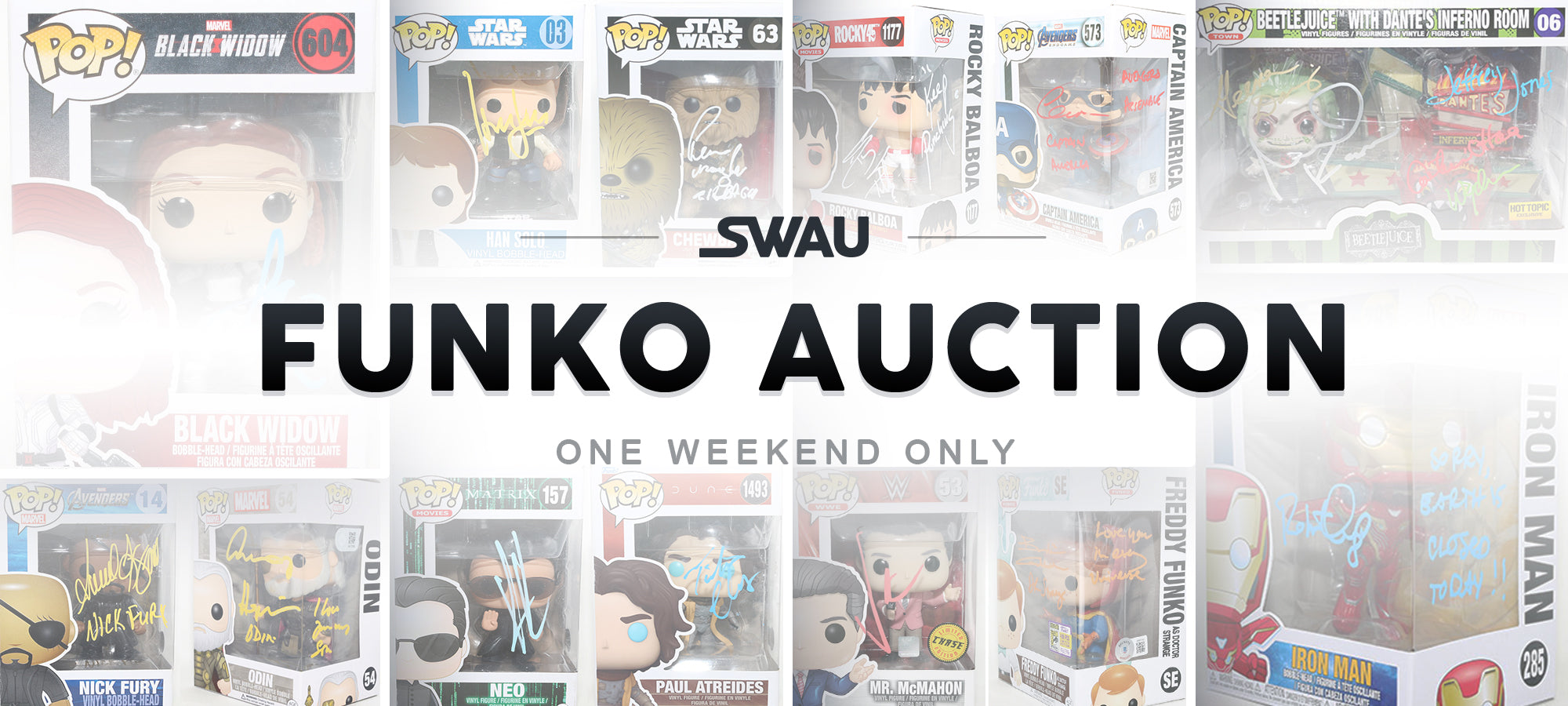Funko Auction: THIS WEEKEND ONLY!