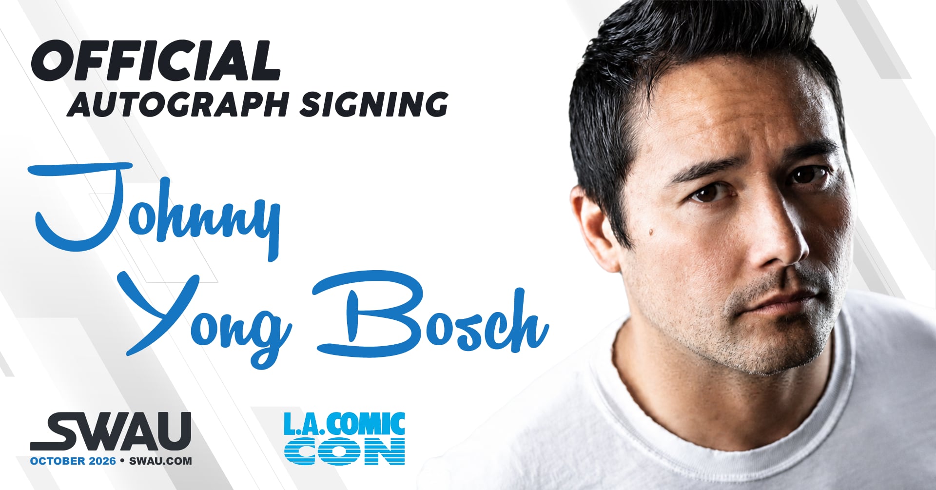 Johnny Yong Bosch Autograph Signing - LACC 2026