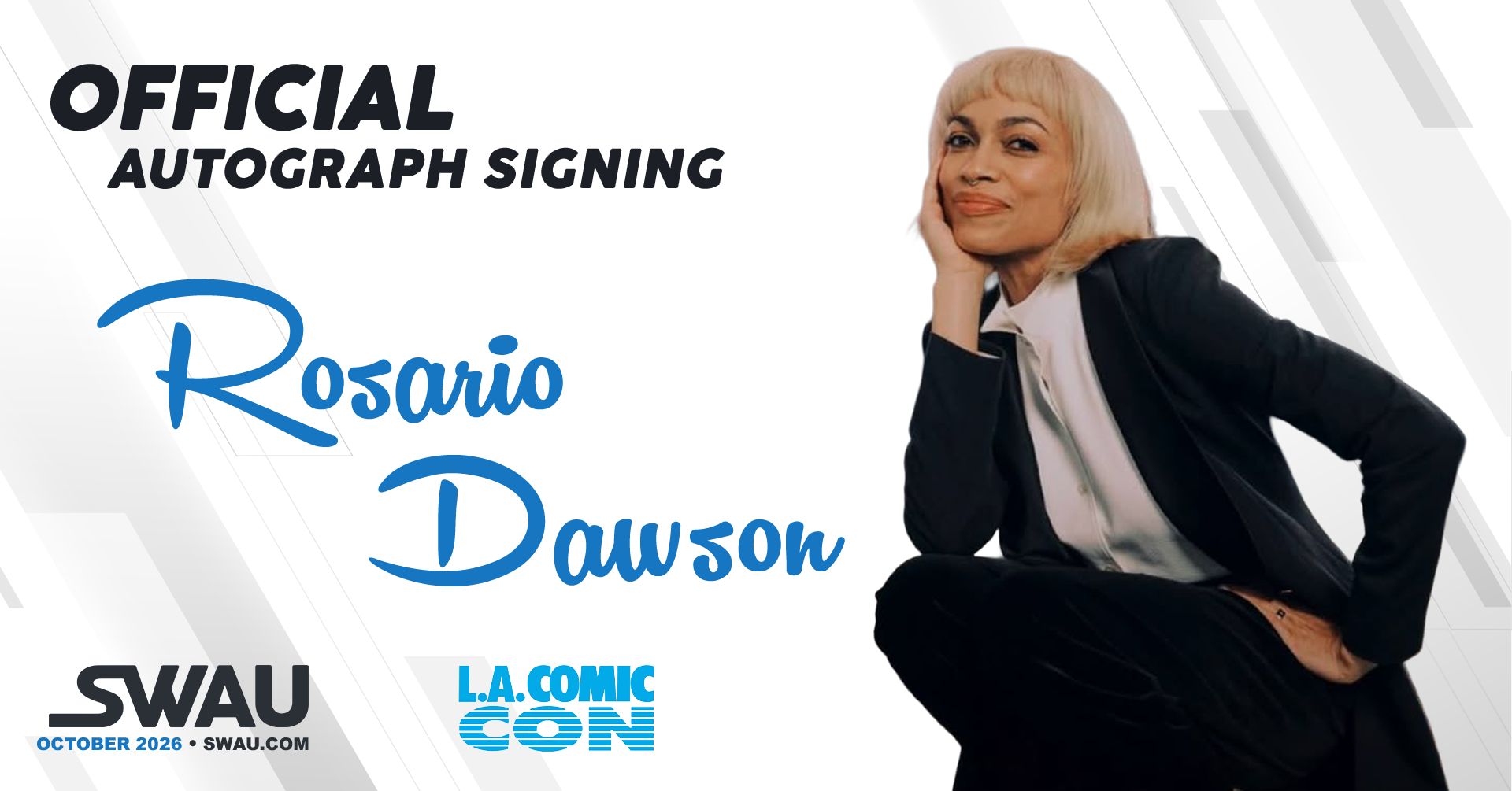 Rosario Dawson Autograph Signing - LACC 2026 - SWAU