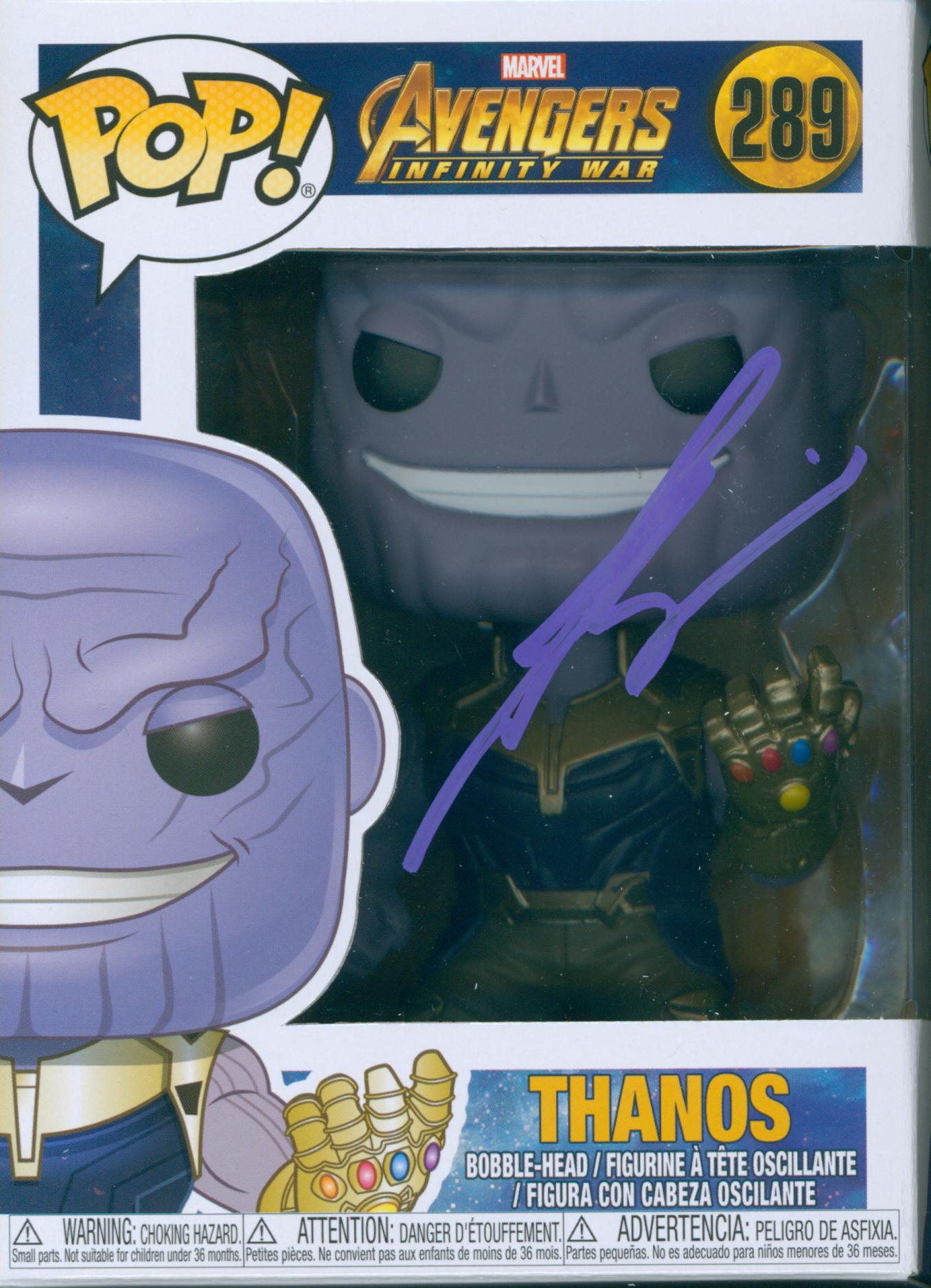 Josh Brolin Signed Funko POP! - SWAU Authenticated - SWAU
