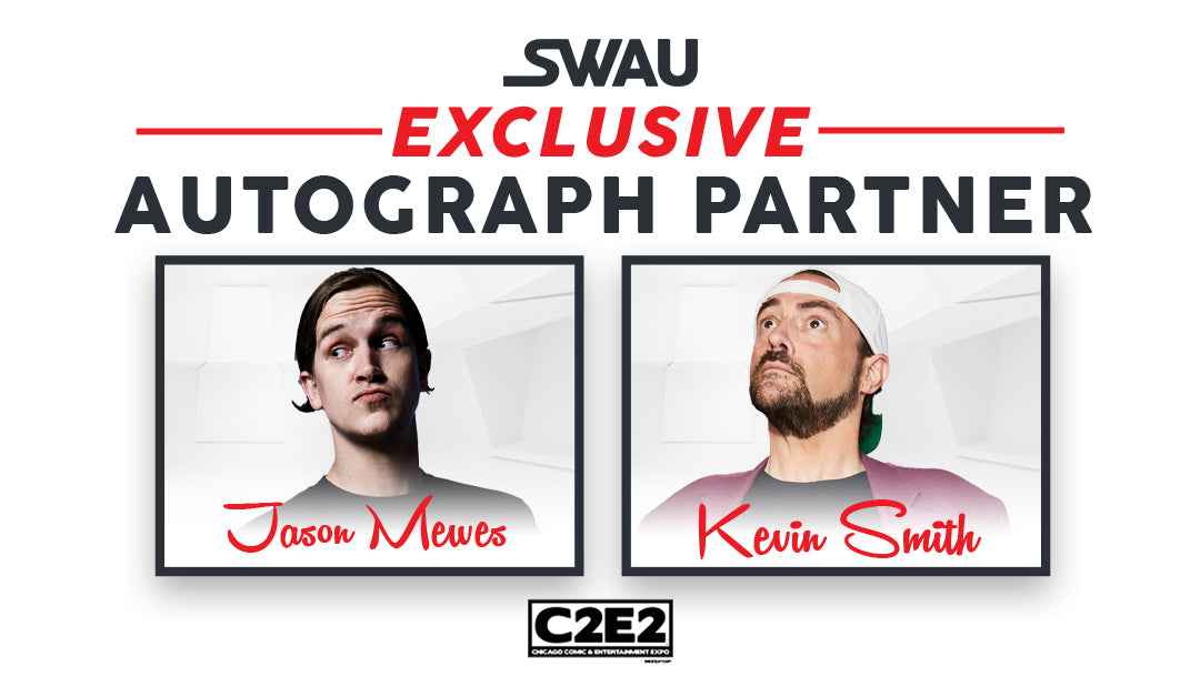 Kevin Smith And Jason Mewes Sign For SWAU!