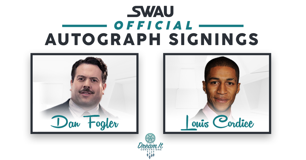 Tom Felton, Dan Fogler, and Louis Cordice to Sign for SWAU!