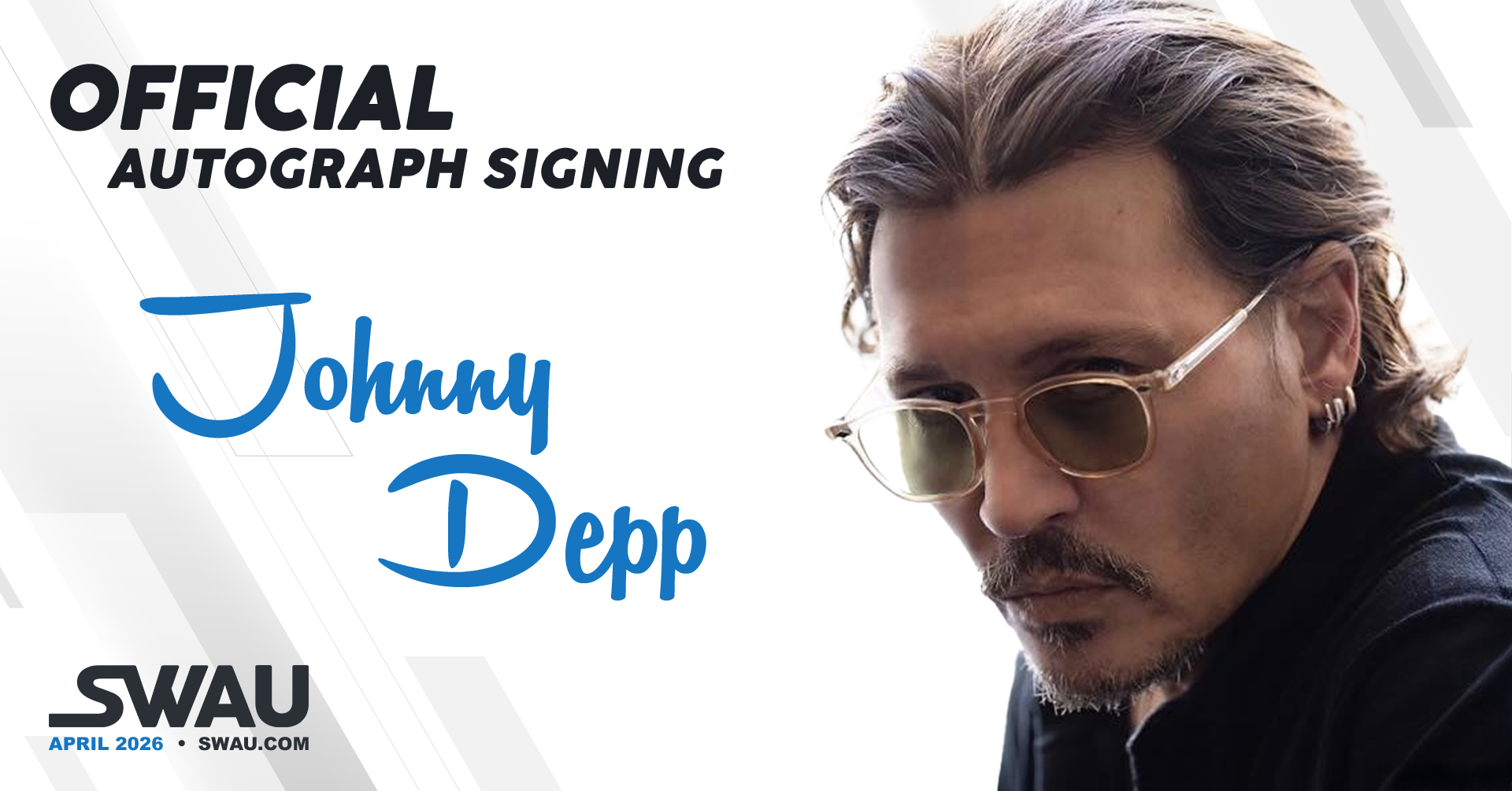 Johnny Depp to Sign for SWAU!