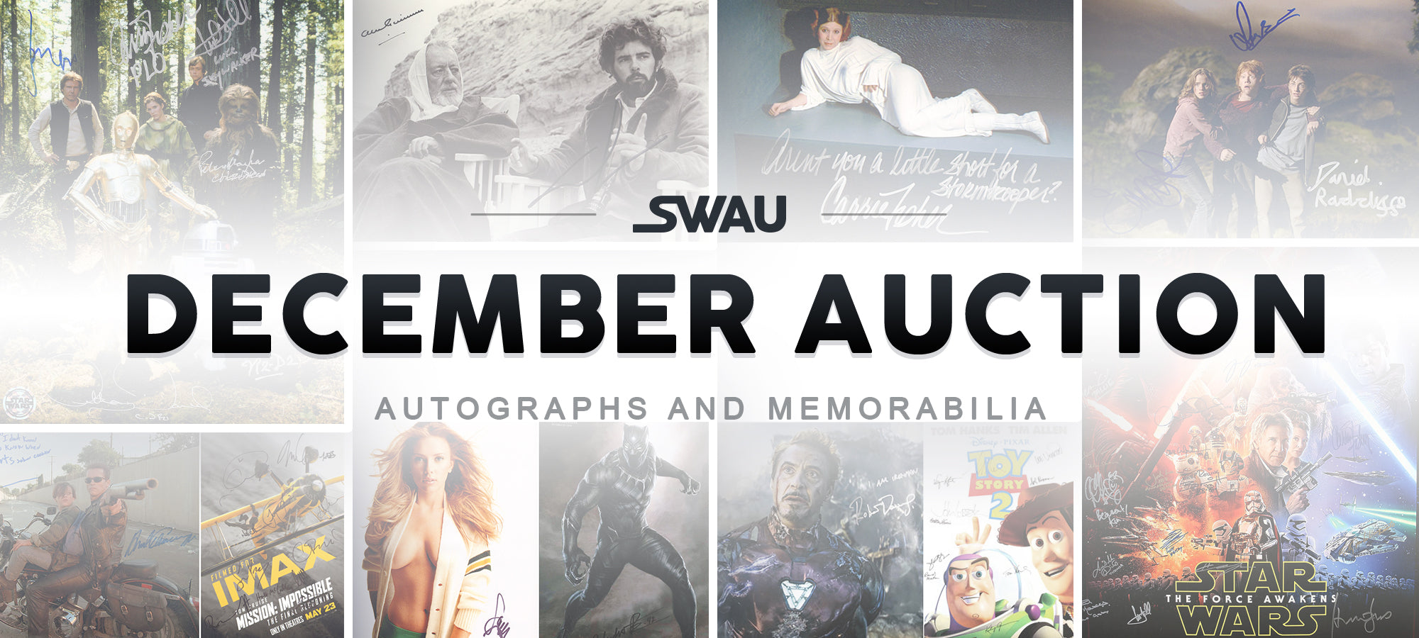 December Auction: NOW LIVE!