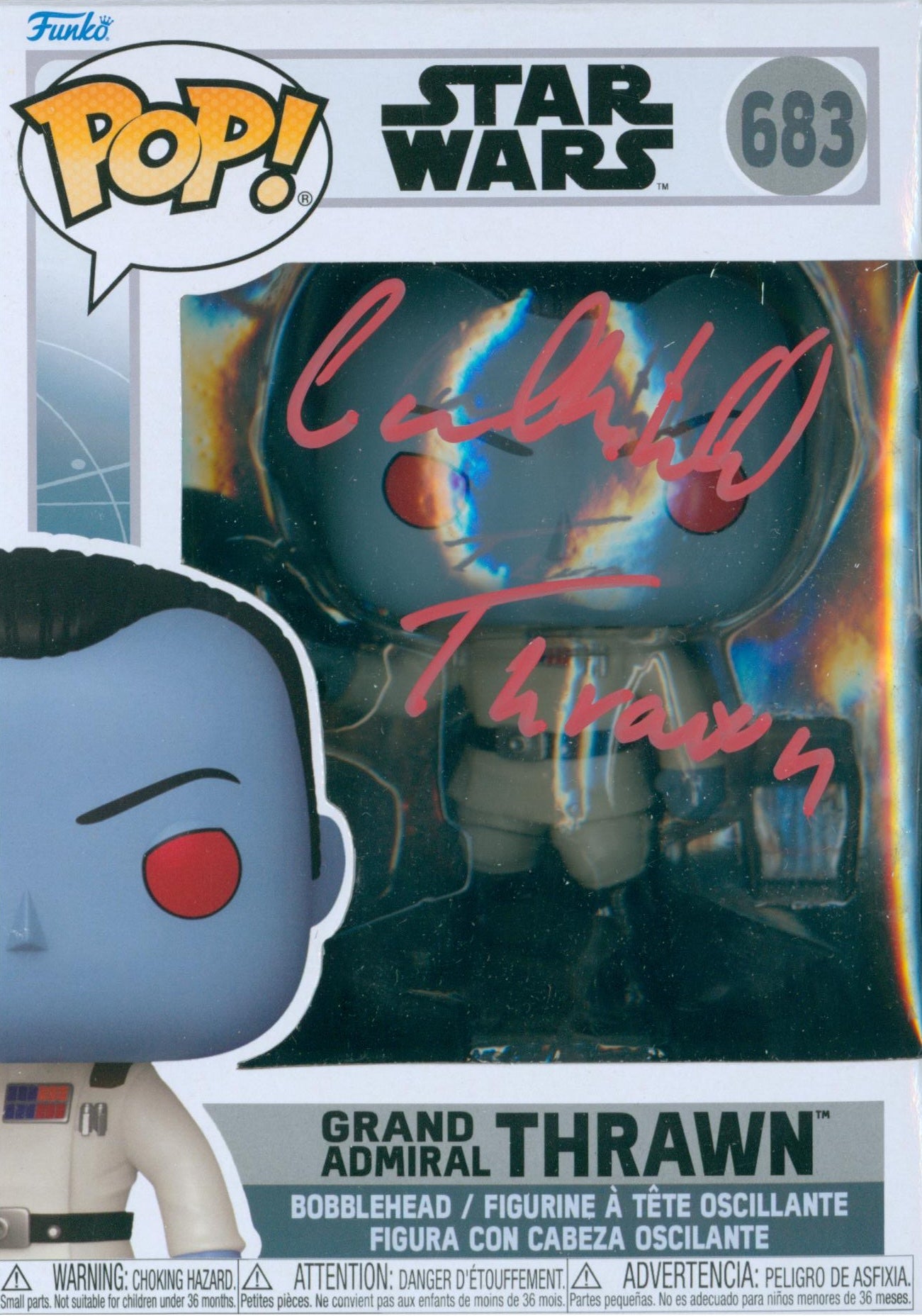 Lars Mikkelsen Signed Funko POP! - SWAU Authenticated - SWAU