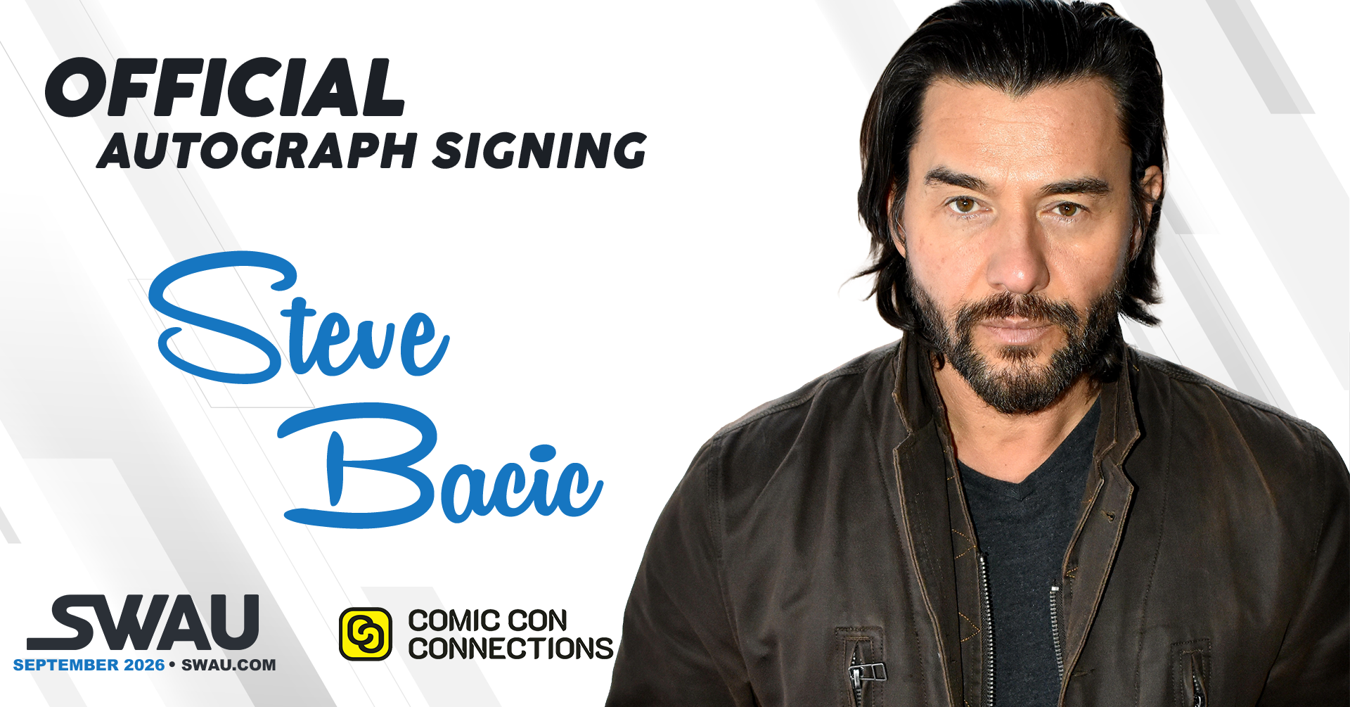 Steve Bacic Autograph Signing Comic Con Connections 2026